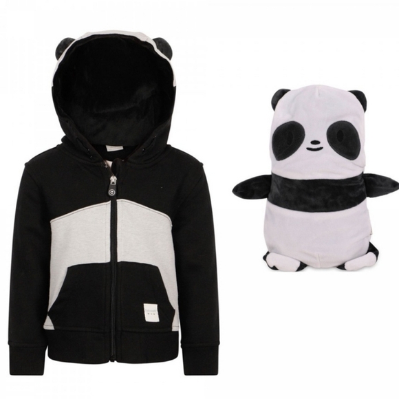 Papo the Panda Zip-Up Hoodie - Picture 2 of 6